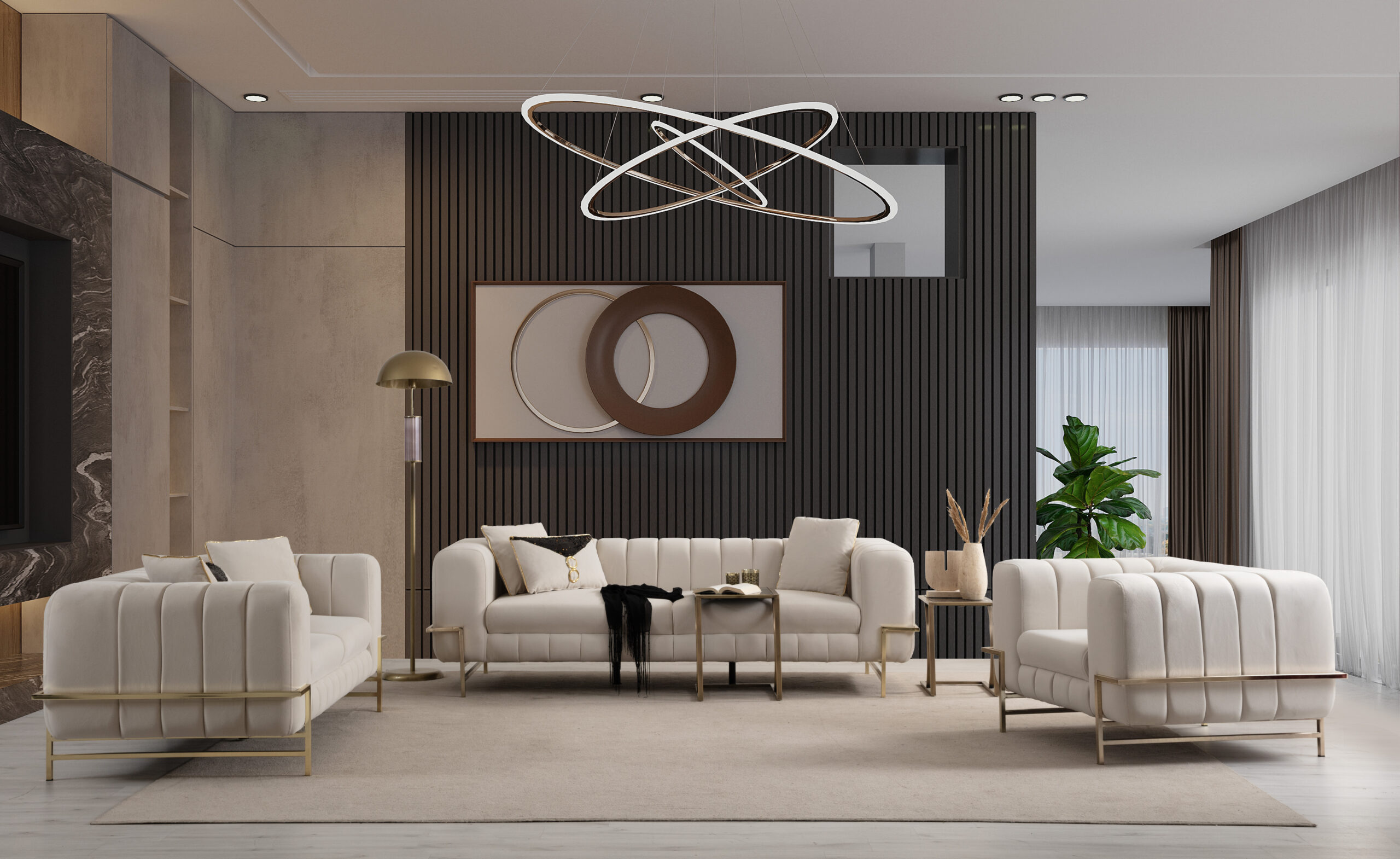 Bond Yarmalı Koltuk Takımı (1)